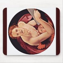 St. Matthew By Bronzino Angelo Mouse Pad