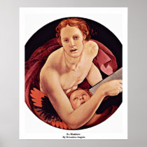 St. Matthew By Bronzino Angelo Posters