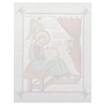 St. Matthew By Meister Des Book Of Lindisfarne (Be Letterhead Template