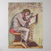St. Matthew, from the Ebbo Gospels Posters