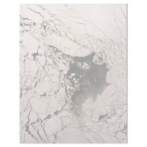 St. Matthew Island Satellite image, Bering Sea Personalized Letterhead
