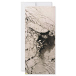 St. Matthew Island Satellite image, Bering Sea Personalized Rack Card