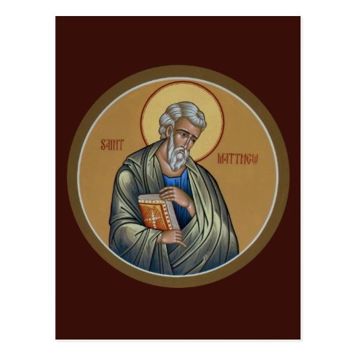 St. Matthew Prayer Card | Zazzle