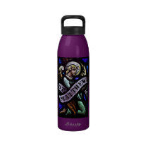 St Matthew Stained Glass Art water bottles