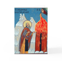 St. Maximus the Hut Burner cards by mgicons St. Maximus the Hut Burner cards