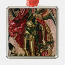 St. Michael and the Dragon Christmas Tree Ornaments