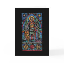 St Michael - Archangel Greeting Cards