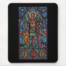 St Michael - Archangel Mousepads