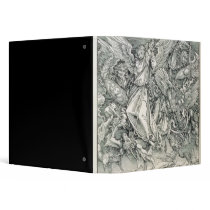 St. Michael Battling with the Dragon 3 Ring Binder