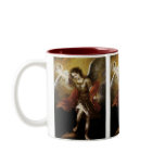 St Michael by Murillo mugs