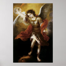 St Michael by Murillo Posters