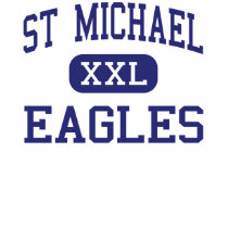 St Michael - Eagles - High - Saint Michaels t-shirts by customteamsportswear St Michael - Eagles - High - Saint Michaels t-shirts