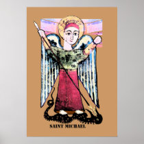 St Michael Print