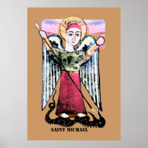 St Michael Print