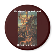 St. Michael the Archangel Refrigerator Magnet