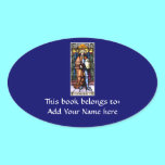 St. Michael The Archangel Stained Glass Window stickers
