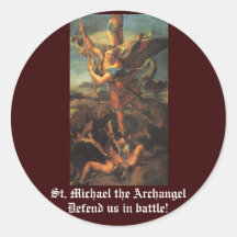 St. Michael the Archangel Stickers