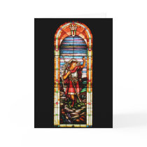 St. Michael vs. the Dragon Greeting Card