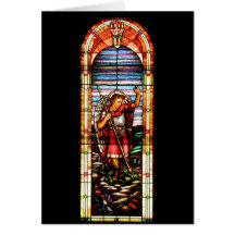 St. Michael vs. the Dragon Greeting Card