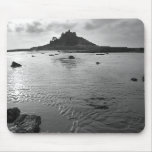 st., michaels, mount, castle, cornwall, black,