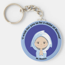 St. Monica Keychains