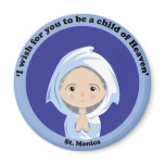 St. Monica Fridge Magnets
