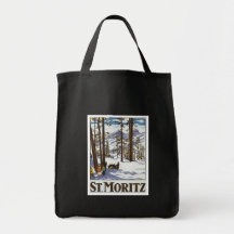 St.Moritz Tote Bags