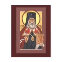 St. Nicholas of Japan Prayer Card postcards by bugbrain St. Nicholas of Japan Prayer Card postcards