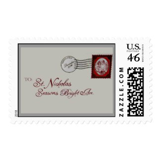 St Nicholas postage stamp stamp