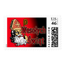 St. Nicholas Wesolych Swiat Postage postage