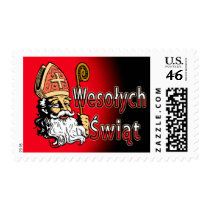 St. Nicholas Wesolych Swiat Postage postage