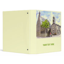'St. Nun's & Town Hall' Binder by picklelillysdad 'St. Nun's & Town Hall' Binder