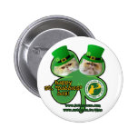 st. paddies day button - design 2 buttons