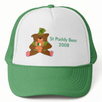 St Paddy Bear2008 hats