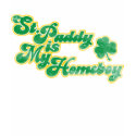 St. Paddy is My Homeboy Distressed Women's Shirt by craigbehrin St. Paddy is My Homeboy Distressed Women's Shirt