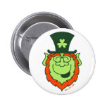 St Paddy's Day Leprechaun Laughing Pin