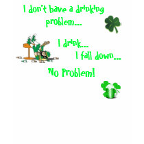 St Paddy's No Problem! t-shirts