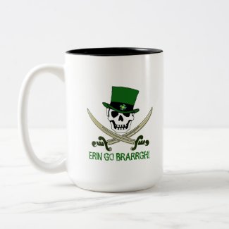 St Paticks Day Pirate Mug