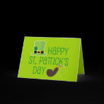 St patrick card cards