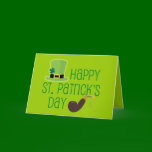 St patrick card