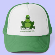 St. Patrick' Day Frog - Cap hats
