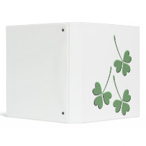 St. Patrick Day Shamrock binders by Judith_Heath St. Patrick Day Shamrock binders