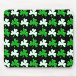 St Patrick Ireland Shamrock Pattern Design Mouse Pads
