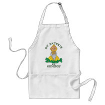 St. Patrick Is My Homeboy aprons