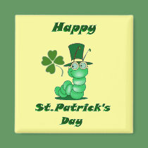 St.Patrick Magnet by elenaind St.Patrick Magnet