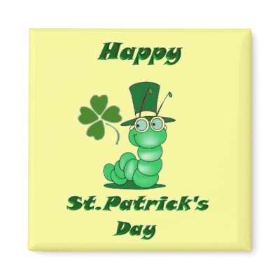 St.Patrick Magnet by elenaind