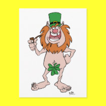St Patrick postcard