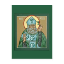 St. Patrick Prayer Card Postcards