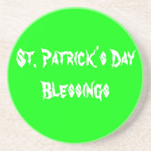 St. Patrick’s Day Blessings Drink Coasters