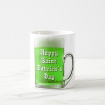 St. Patrick’s Day Green Beer Mug